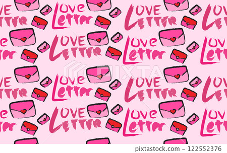 Valentine pattern seamless fabric Valentine day. love letter pattern vector heart lover. Designed for background ,wallpaper ,valentine pattern ,clothing ,sweetheart ,fabric ,anniversary ,couple 122552376