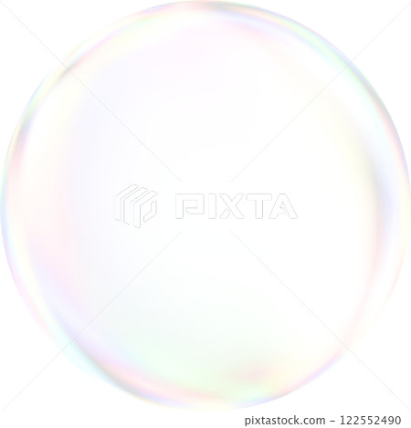 Illustration of colorful soap bubbles Illustration of colorful soap bubbles 122552490