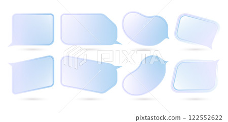 Set of eight blue pink speech bubbles talking chat apps isolated on white background for user interface web design, banner poster element, Layouts, collages, scene design, minimalist style templates Set of eight blue pink speech bubbles talking chat apps isolated on white background for user interface web design, banner poster element, Layouts, collages, scene design, minimalist style templates 122552622