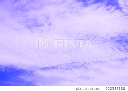 藍天白雲（背景素材） 122553188