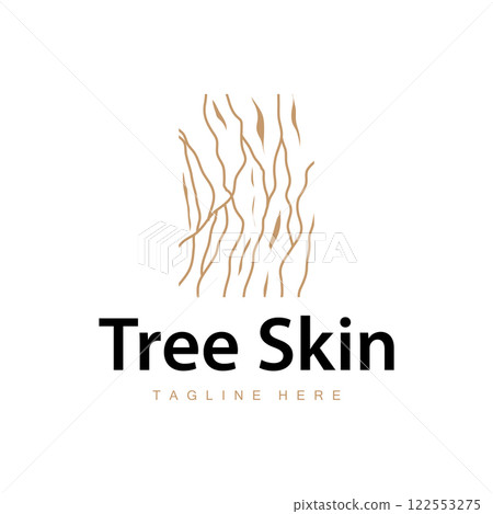simple line design wood bark logo illustration minimalist wood structure concept minimalist line template symbol icon simple line design wood bark logo illustration minimalist wood structure concept minimalist line template symbol icon 122553275