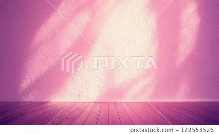 Can be used as a background for Valentine's Day, Mother's Day, or romance. Abstract background of soft light and shadow reflected on a pink wall Can be used as a background for Valentine's Day, Mother's Day, or romance. Abstract background of soft light and shadow reflected on a pink wall 122553526