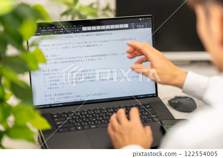 YouTube channel operation agency contract, legal affairs, contract document creation 122554005