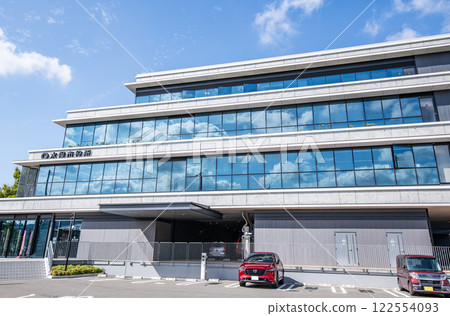 Minamata City Hall in clear skies, Kumamoto Prefecture 122554093