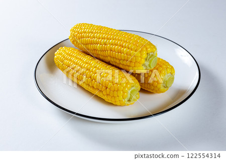 煮玉米 甜玉米 煮玉米 甜玉米 122554314