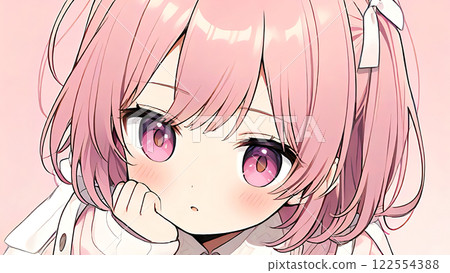 Anime/manga-style illustrations of women and girls Anime/manga-style illustrations of women and girls 122554388