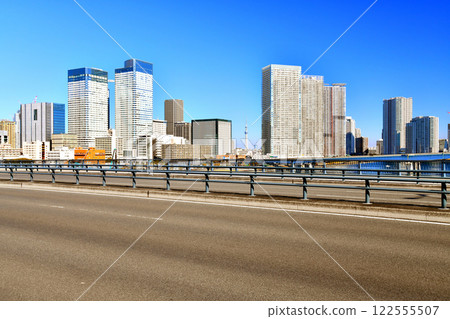 從晴海橋眺望晴海、豐洲（東京都中央區） [2025.1] 122555507