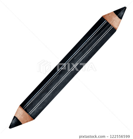 pencil isolated on white background 122556599