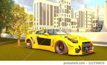 Racing car Racing car 122556639