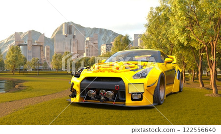 Racing car Racing car 122556640