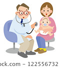 Baby examination 122556732