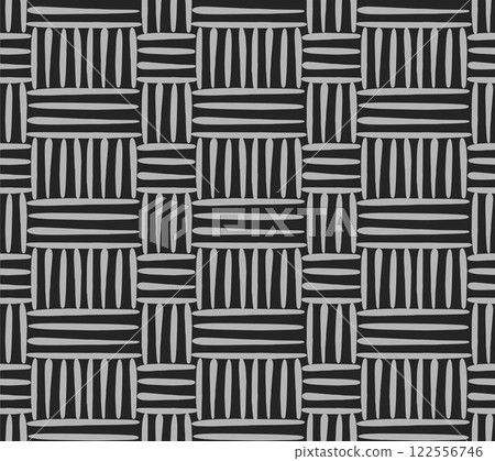 Rattan seamless pattern. Texture of the weave. Vector illustration. Rattan seamless pattern. Texture of the weave. Vector illustration. 122556746