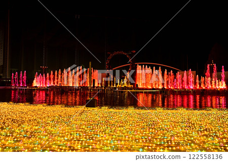 Yomiuriland Illumination 122558136