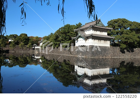 View of the Tatsumi Tower of Edo Castle 122558220
