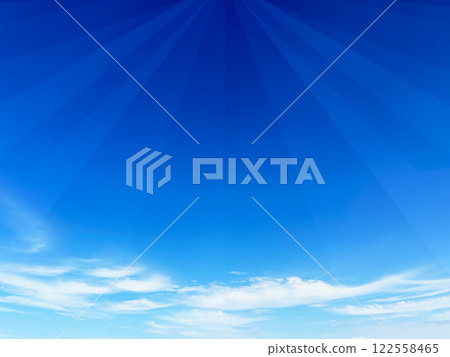 夏日藍天中的一線光亮 夏日藍天中的一線光亮 122558465