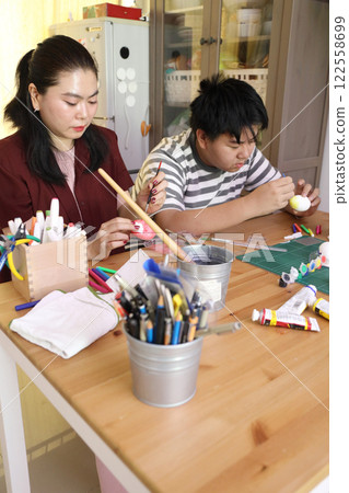 Easter in Asian 122558699