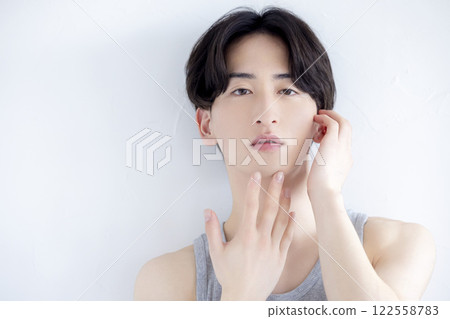 美女頭像男 122558783