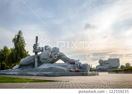 Belarus, Brest, August 2023: Brest Fortress memorial to the memory of the Great Patriotic War 122559255