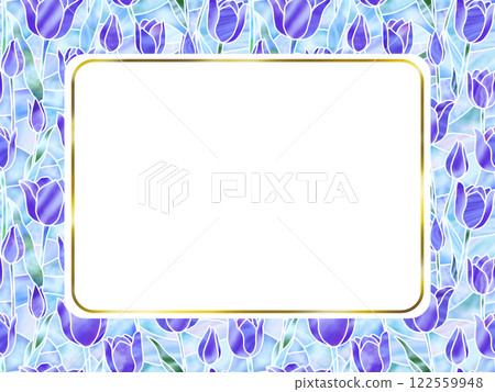 Tulip seamless pattern C-4 Tulip seamless pattern C-4 122559948