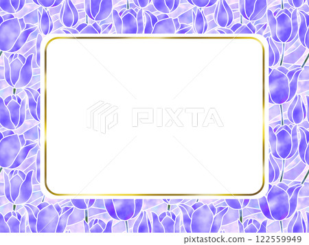 Tulip seamless pattern C-5 Tulip seamless pattern C-5 122559949