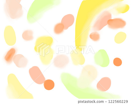 Cute colorful background illustration with a pop atmosphere 122560229