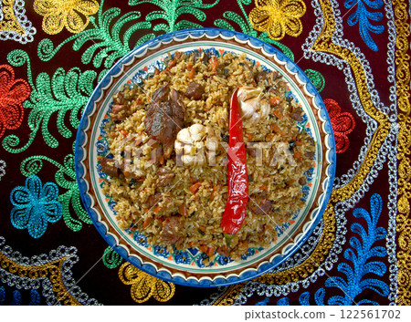 Oriental  pilaf 122561702