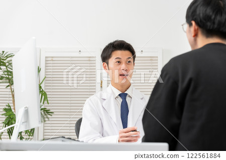Medical Face-to-face examination Medical Face-to-face examination 122561884