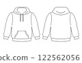 白色連帽衫 122562056