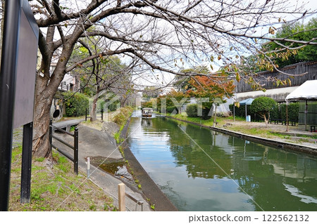 京都、伏見 - 十石船停靠在十石船乘船處(初冬) 京都、伏見 - 十石船停靠在十石船乘船處(初冬) 122562132