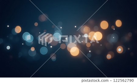 Dreamy Bokeh Lights with Glowing Gradient 122562790