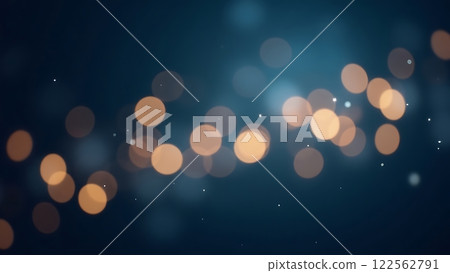 Dreamy Bokeh Lights with Glowing Gradient 122562791