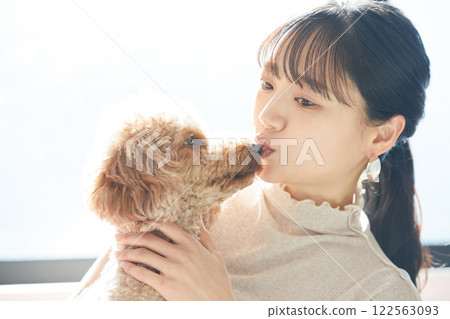 Young woman working at home Young woman working at home 122563093