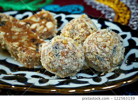 tasty sherbet with nuts tasty sherbet with nuts 122563139