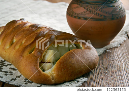 Russian cod pie Russian cod pie 122563153