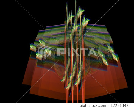 Imaginatory fractal abstract background Image Imaginatory fractal abstract background Image 122563421
