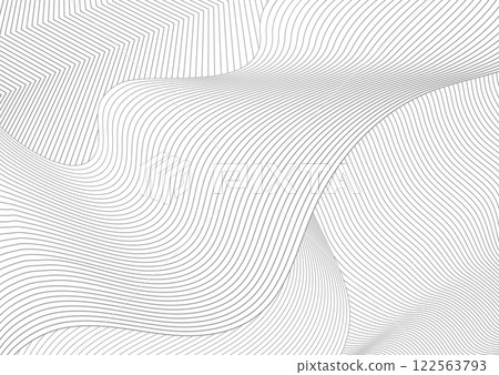 Linear composition. Layout for the design of banners, posters and posters. Template for book covers, brochures, booklets and catalogs. An idea for creative design 122563793