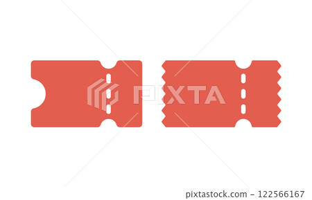 Ticket Template Ticket Template 122566167