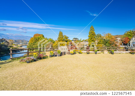 飯田市（長野縣）名勝天龍峽的紅葉 122567545