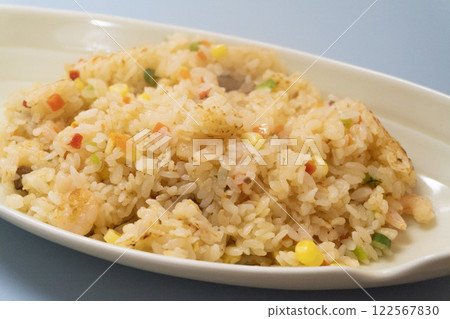 Pilaf served on a plate Pilaf served on a plate 122567830