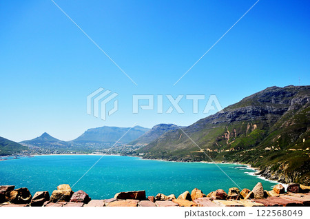 South African Cape Peninsula coast 122568049