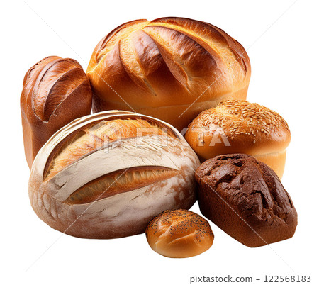 Artisan Selection of Classic Baked Breads 122568183
