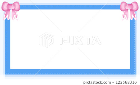 cute minimal vintage frame background 122568310