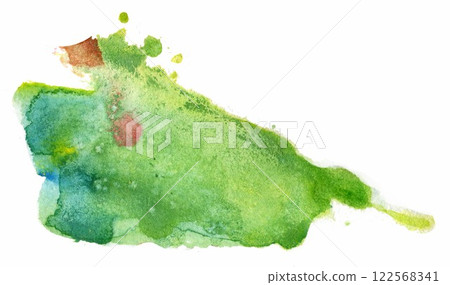 A vibrant splash of watercolor blending shades of green with hints of red and blue, creating a lively and dynamic abstract art piece that evokes natures beauty A vibrant splash of watercolor blending shades of green with hints of red and blue, creating a lively and dynamic abstract art piece that evokes natures beauty 122568341