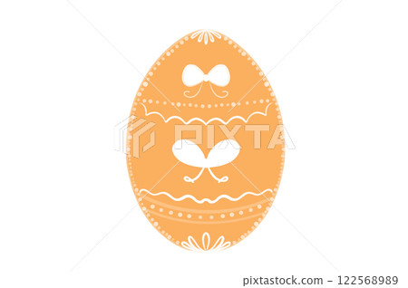 Happy Easter.Set of Easter eggs with different textures on a white background.Spring holiday. Illustration isolated. Happy easter eggs. Happy Easter.Set of Easter eggs with different textures on a white background.Spring holiday. Illustration isolated. Happy easter eggs. 122568989