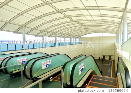 Yumeshima Station Entrance/Exit, Osaka Metro Chuo Line, Nearest station to EXPO2025 Osaka/Kansai Expo, Yumeshima, Konohana Ward, Osaka City 122569624