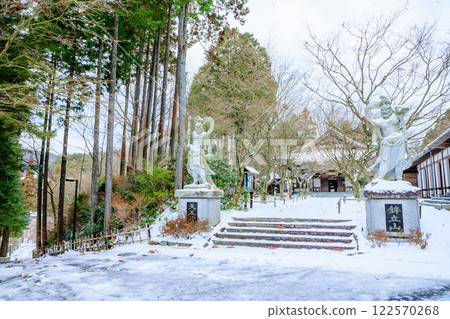 福岡縣笹栗町冬日里的東山觀音寺 福岡縣笹栗町冬日里的東山觀音寺 122570268