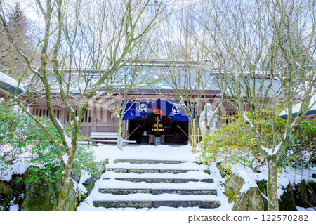 福岡縣笹栗町冬日里的東山觀音寺 福岡縣笹栗町冬日里的東山觀音寺 122570282