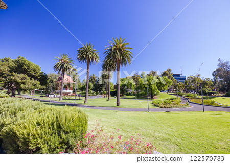 Johnstone Park in Geelong CBD Australia Johnstone Park in Geelong CBD Australia 122570783