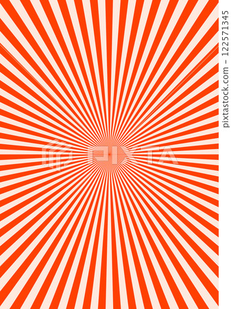 Abstract psychedelic radial stripe pattern. Groovy sunburst background in retro colors. Trendy twisted funky vector texture in abstract y2k style. Vector graphic for posters and art prints. Abstract psychedelic radial stripe pattern. Groovy sunburst background in retro colors. Trendy twisted funky vector texture in abstract y2k style. Vector graphic for posters and art prints. 122571345