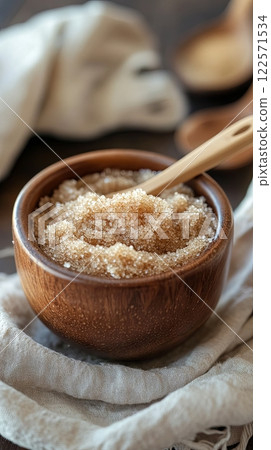 homemade oatmeal porridge with coconut 122571534